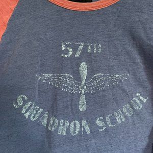 RRL Double RL - Graphic T-Shirt - Long Sleeve